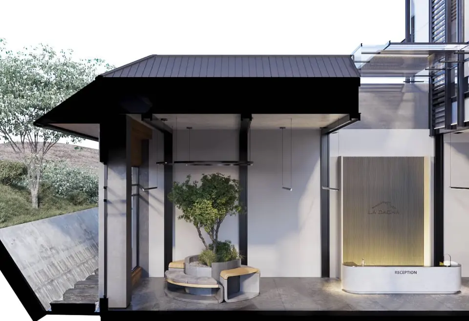 Отель «La Dacha» — интерьер, фото 3